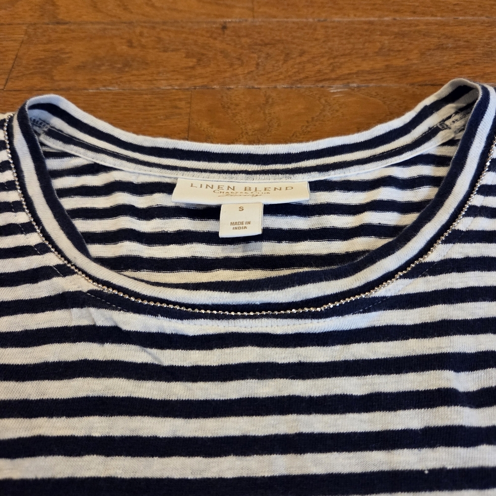 Striped Black and White Women's Top NWT